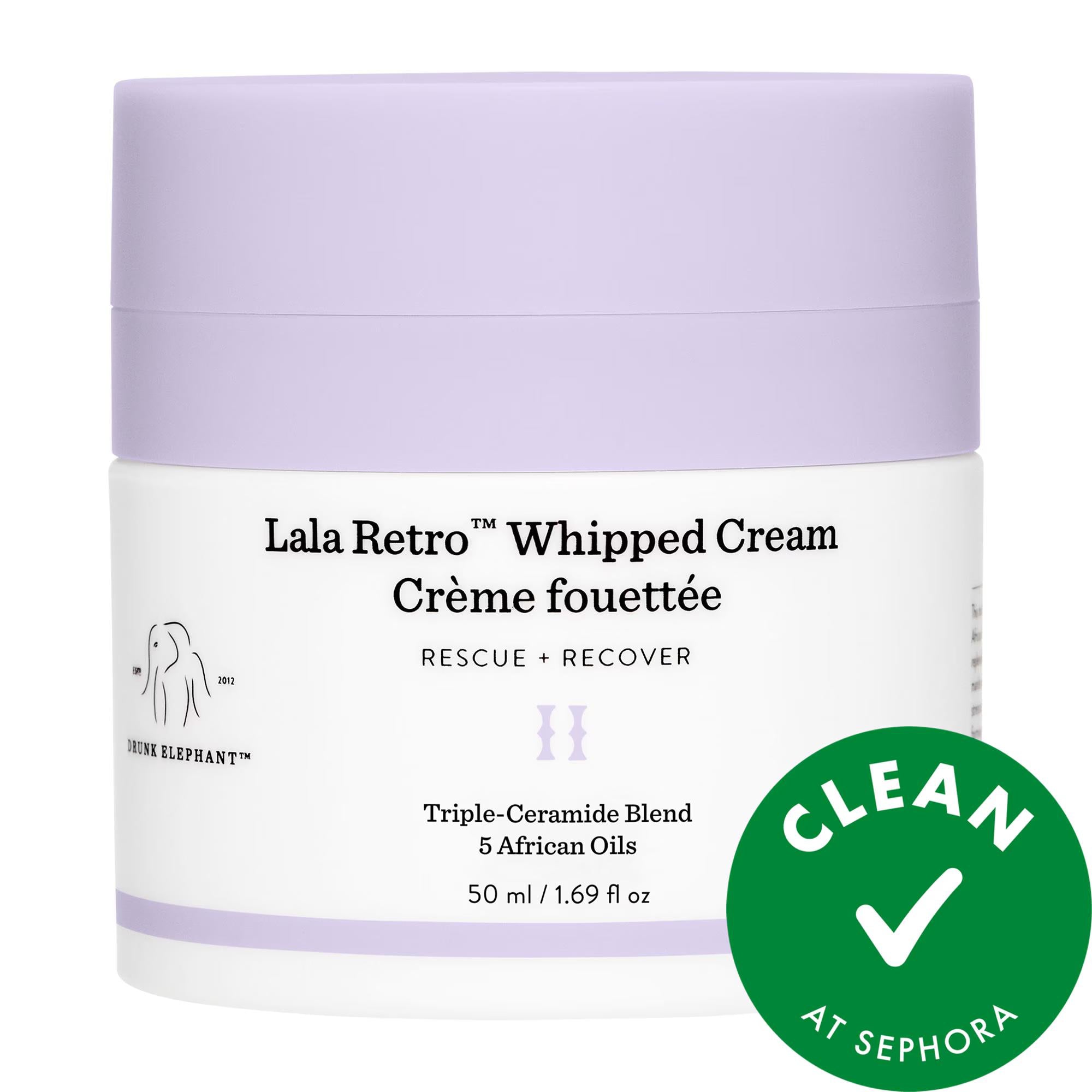 Drunk Elephant Lala Retro™: Nourishing Facial Moisturizer - Vegan, Cruelty-Free, Ceramide & African Oil Blend for Intense Hydration & Anti-Aging Benefits Drunk Elephant Lala Retro: Hydrating Vegan Facial Moisturizer facial moisturizer, ceramide moisturizer, african oil moisturizer, vegan moisturizer, cruelty-free moisturizer, dry skin moisturizer, anti-aging moisturizer, refillable moisturizer, moisturizer, face cream, skincare, hydration, fine lines, wrinkles, firmness, elasticity, cruelty-free, vegan, cer