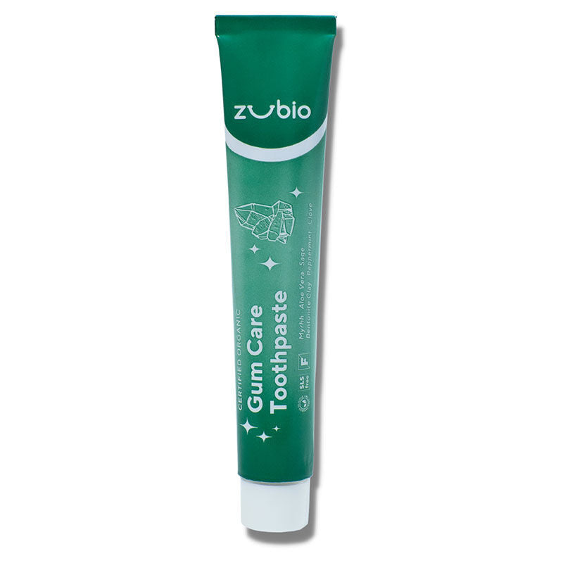 Zubio Gum Care Toothpaste with Bentonite Clay 75g