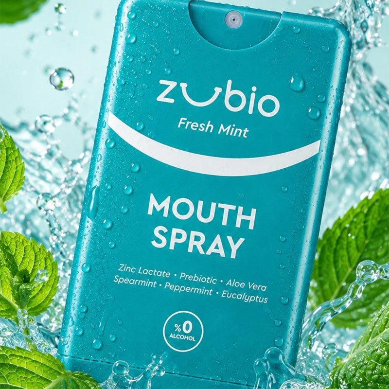 Zubio Fresh Mint Breath Spray with Prebiotics 20 ml