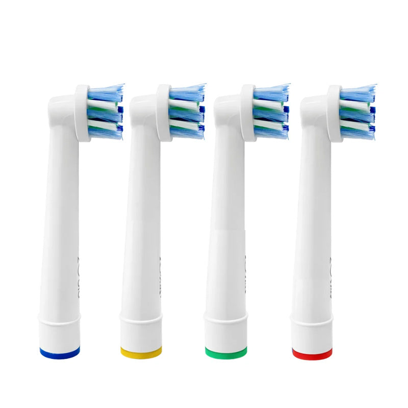 Zubio Rechargeable Toothbrush Replacement Heads 4 Pack