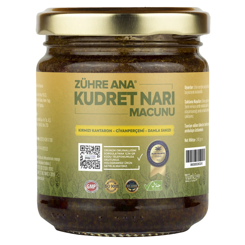 Zuhre Ana Bitter Melon Herbal Paste with Honey 240g
