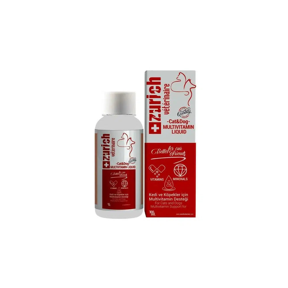Zurich Multivitamin Liquid for Cats & Dogs 100 ml