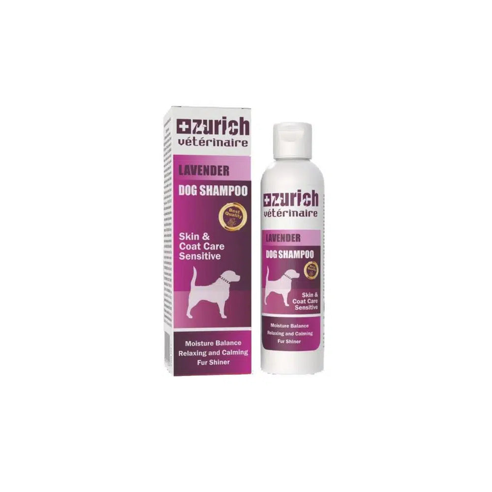 Zurich Veterinaire Lavender Dog Shampoo for Shine 200 ml