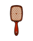 Janeke Superbrush Detangling Hair Brush in Brown 1 pc