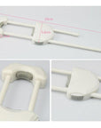 Miny Baby Safety Cabinet Lock - Adjustable Handle Lock for Childproofing Miny Baby Safety Lock for Cabinets baby safety lock, childproofing cabinet lock, cupboard safety lock, adjustable handle lock, child safety device, baby proofing, cabinet safety, toddler safety, child safety products, home safety, nursery safety, babyproofing, Miny Baby