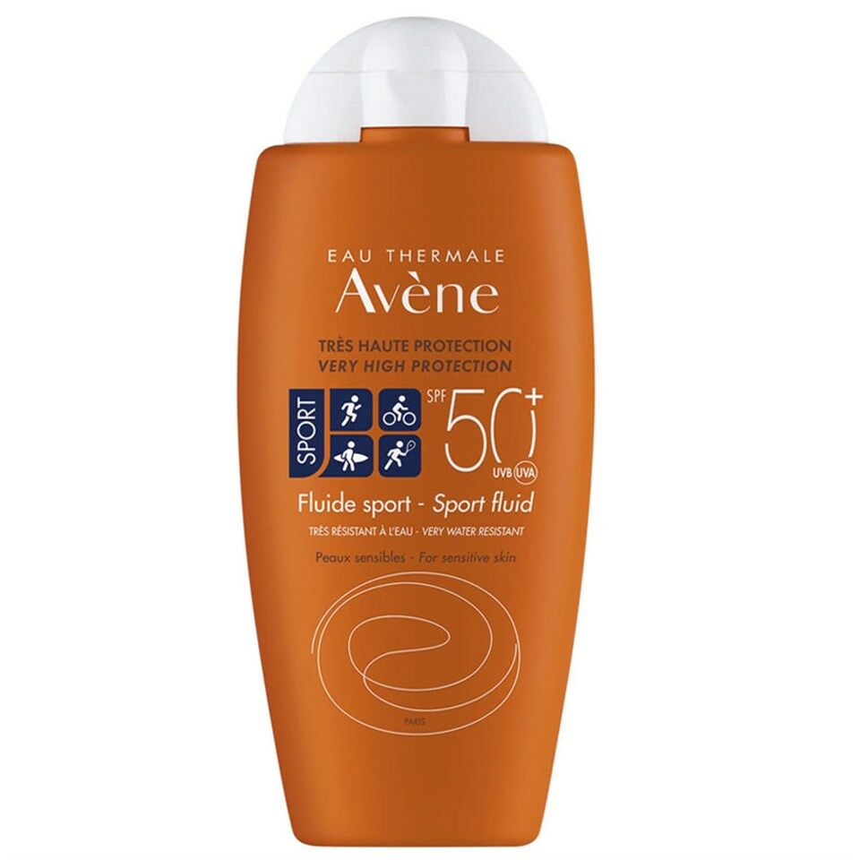Avene Fluid Sport Sunscreen Cream SPF 50 100 ml - Sunscreen