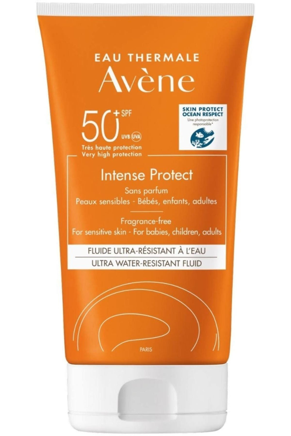 Avene Intense Protect SPF50+ Fluid Ultra Sunscreen 150 ml - Sunscreen