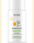 Babe Super Fluid Mattifying 50 Factor Sun Cream 50ml - Sunscreen