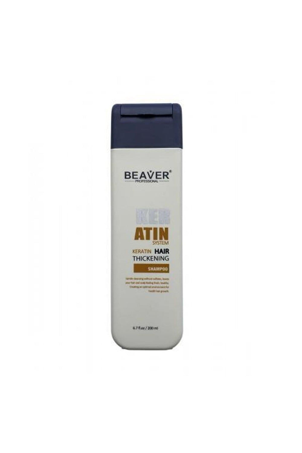 Beaver Keratin Hair Thickening Shampoo 200 ml - Hair Conditioner