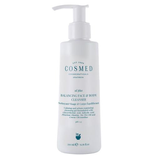 Cosmed Balancing Face - Body Cleanser 200 ml - Body Cream