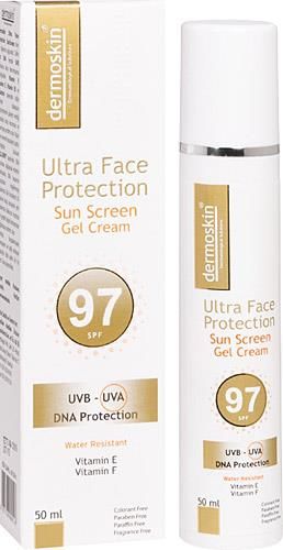 Dermoskin Ultra Face Protection Gel SPF 97 50 ML Sunscreen for face - Sunscreen
