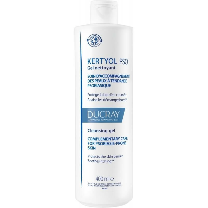 Ducray Kertyol P.S.O Moisturizing Cleaning Gel 400 ml - Body Cream