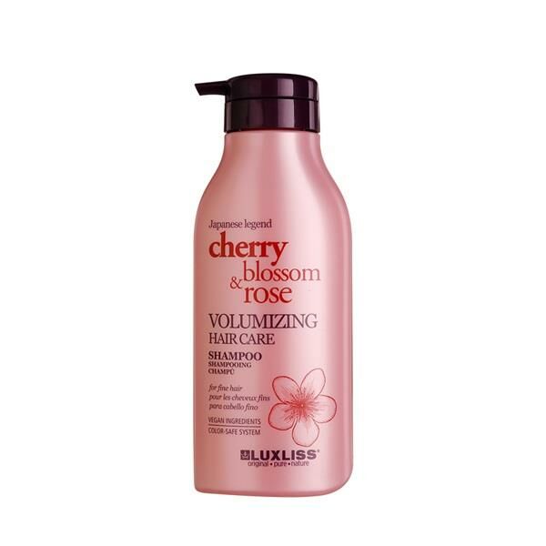 Luxliss Cherry Blossom Rose Volumizing Hair Care Shampoo 500 ml - Hair Conditioner