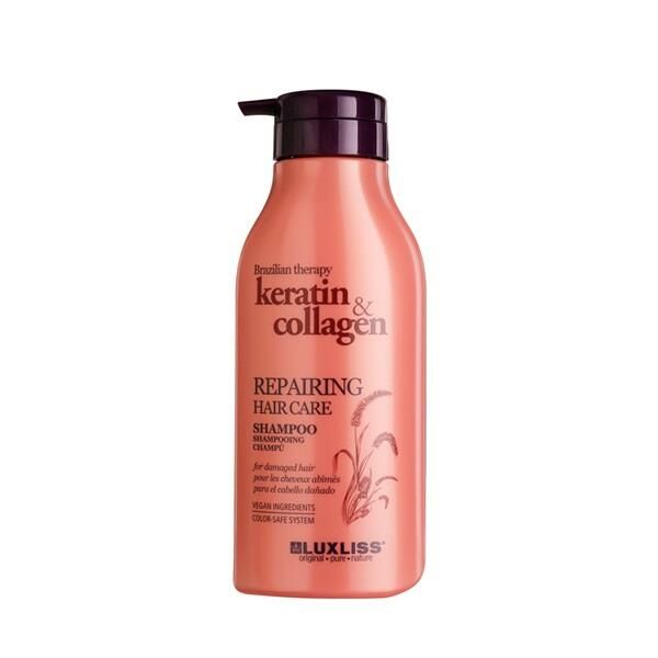 Luxliss Keratin Collagen Repairin Hair Care Shampoo 500 ml
