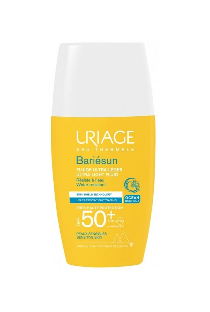 Uriage bariesun ultra light sunscreen fluid spf50+ 30ml - Sunscreen